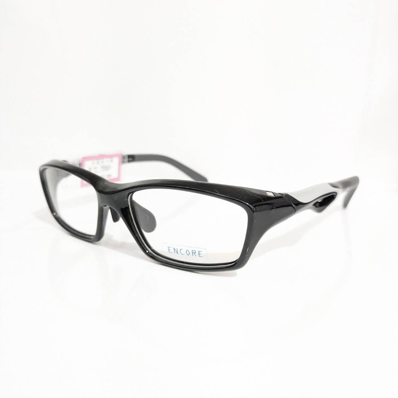 【ENCORE】スクエアセルフレーム ブラック