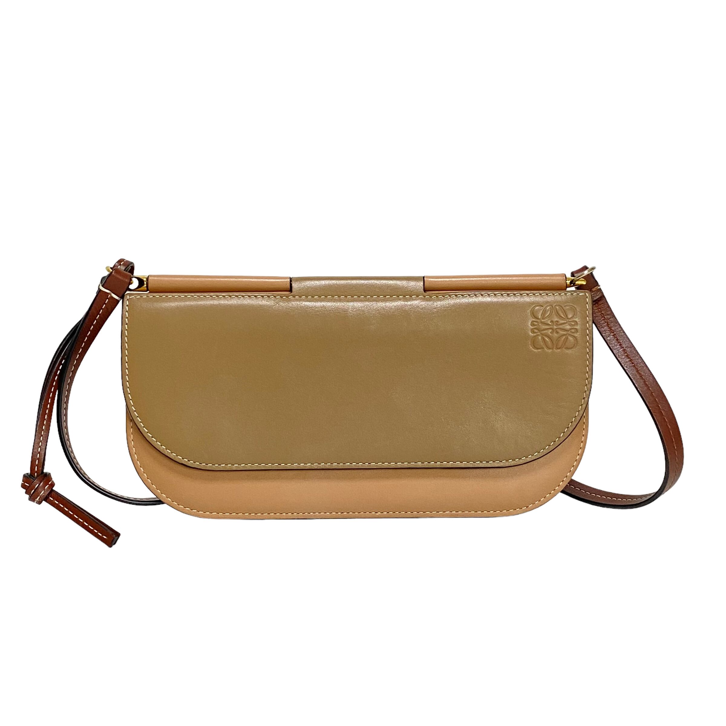 LOEWE ロエベ ゲートポシェット ショルダーバッグ バイカラー 8875 ...