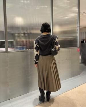 【26AW | WOMEN】PRANK PROJECT プランクプロジェクト / スカート / Double-Waist Pleated Skirt　31262515902