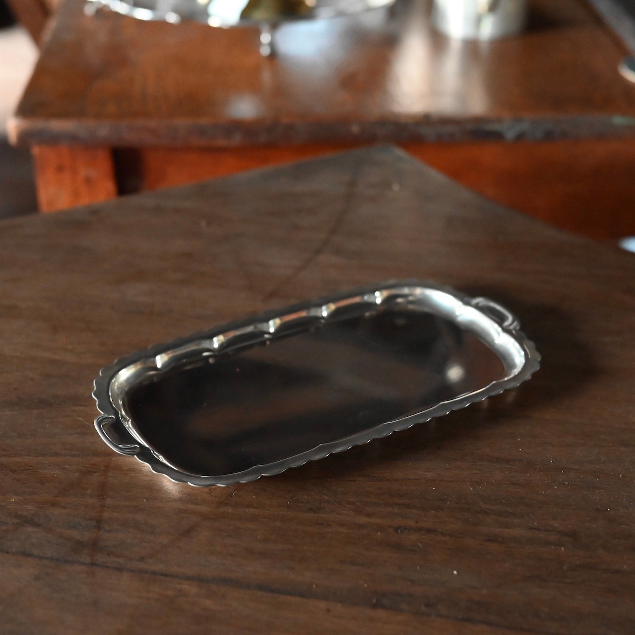 Tray / トレイ〈 プレート・コイントレイ・カフェ・店舗什器・アンティーク・ヴィンテージ 〉113991