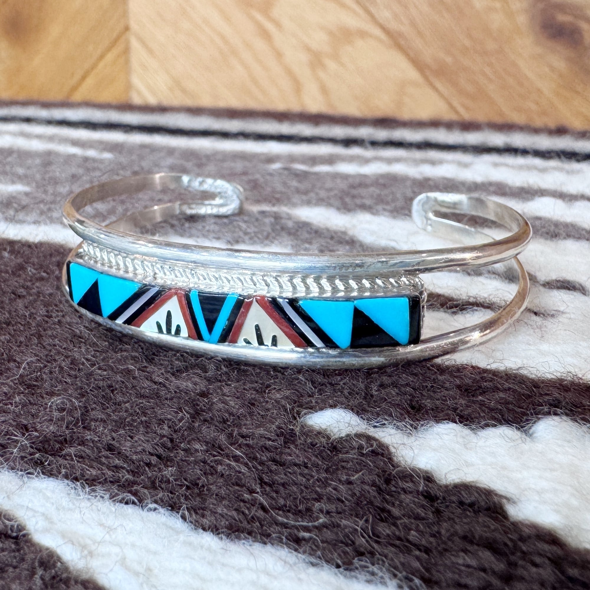 Indian Jewelry 》 ズニ族 インレイ バングル | 【公式通販】鎌倉の