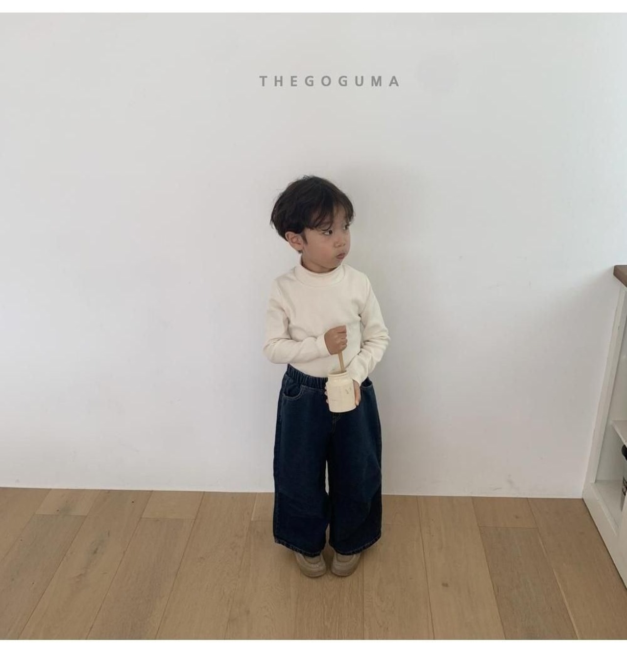 ザゴグマ / THE GOGUMA / ぽかぽか無地ハイネックT / 韓国子供服 / ジュニア / 26winter〖取寄〗*JS~JL*