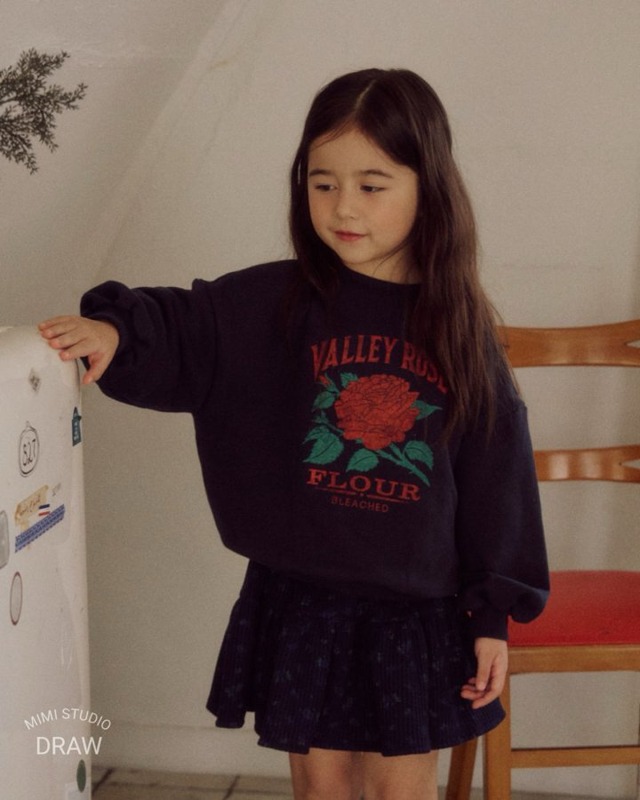 《送料無料》予約:ローズトレーナー【BYMIMI】