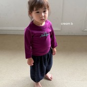韓国子供服 / 26winter / cream bbang / ポンポンジョガーパンツ / キッズ / 冬服 *XXS~XL*