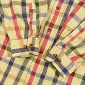 BOSS HUGO BOSS ヒューゴボス ヘリンボーン チェック柄 長袖 ネルシャツ /メンズ