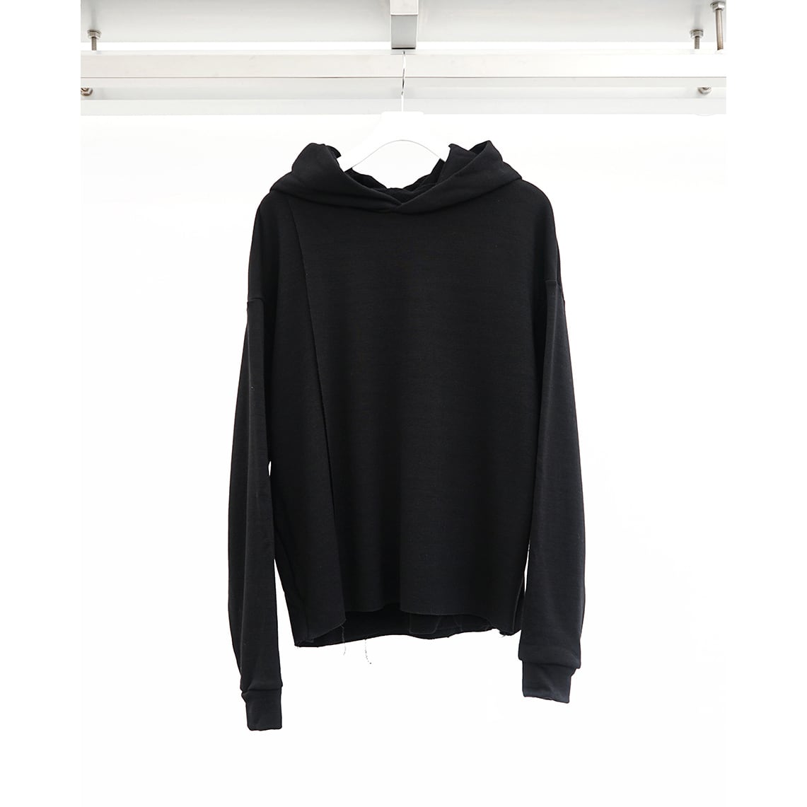 kujaku] (クジャク) K-400-2 Wool Layered Hoodie | Clique Tokyo