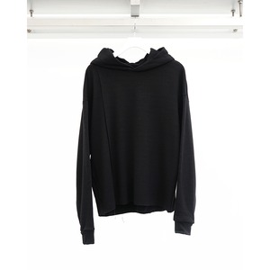 [kujaku] (クジャク) K-400-2 Wool Layered Hoodie