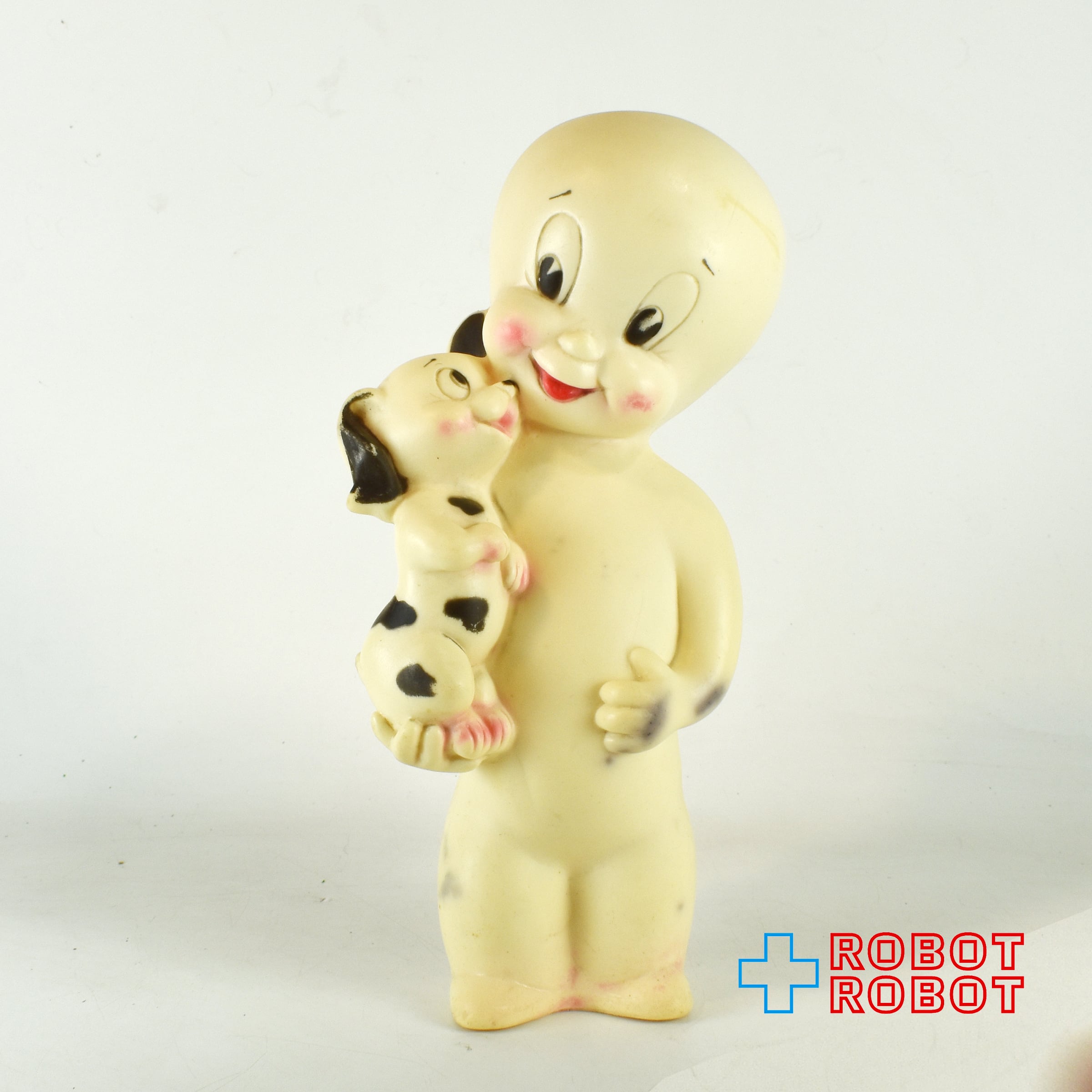 キャスパー ＆ 犬 ラバースクイークドール ソフビ人形 1960's | ROBOTROBOT