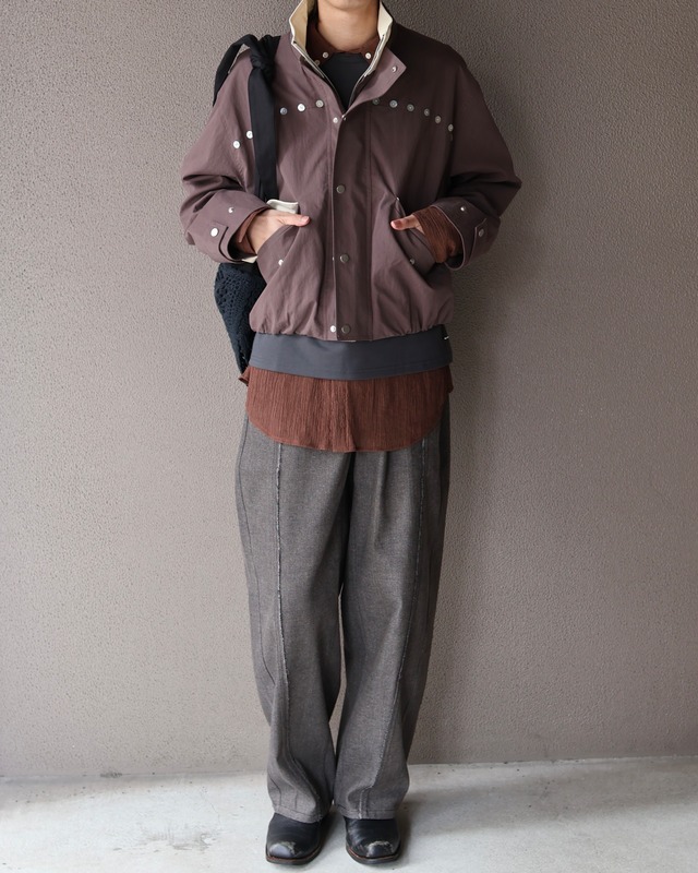 theworldisyouroyster 25ss/COCOON Windbreaker