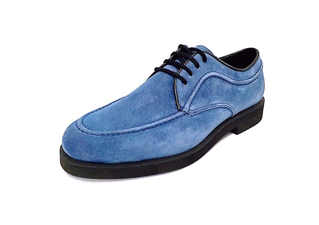 【Hush Puppies】 M-12T Blue Velvet Uチップ WAYNE Made in japan Limited
