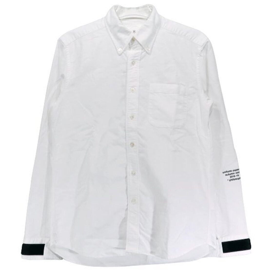 uniform experiment 18AW VELCRO CUFF B.D SHIRT UE-189049 サイズ1  