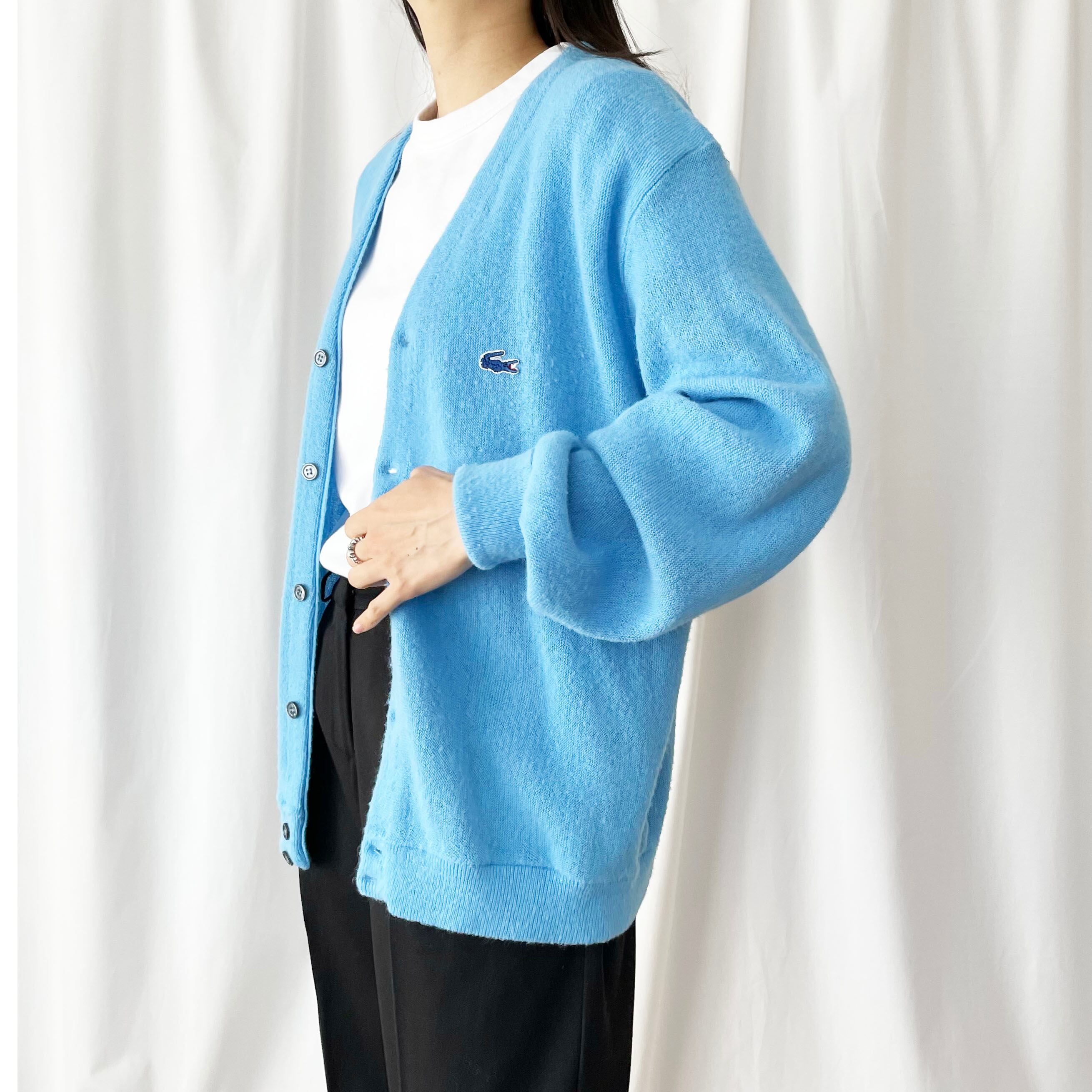 80s vintage LACOSTE Cardigan