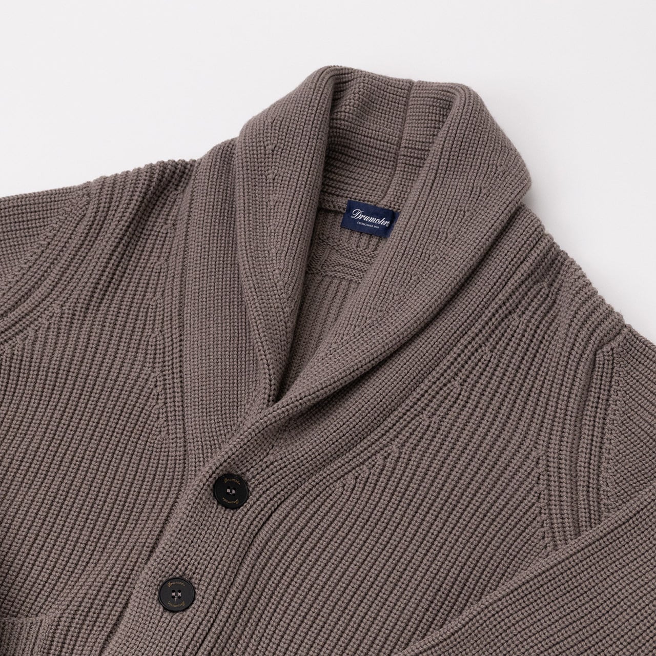 Drumohr メンズ薄手ニットカーディガン　MADE IN ITALY Drumohr メンズ薄手ニットカーディガン MADE IN ITALY