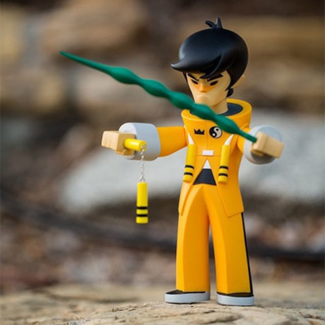 Bruce Lee Dragon King figure by kaNO