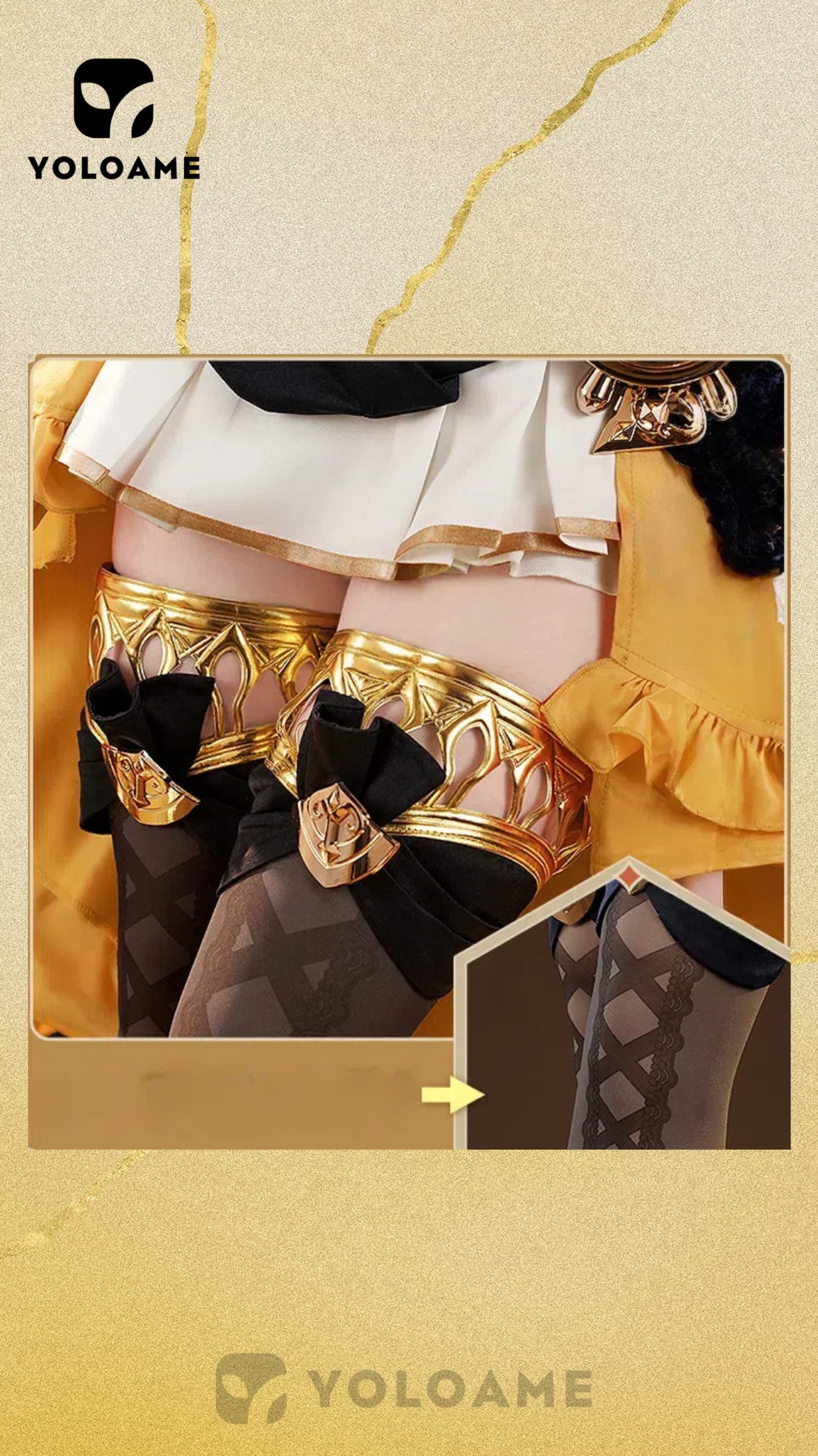 三分妄想 原神 ナヴィア コスプレ 衣装