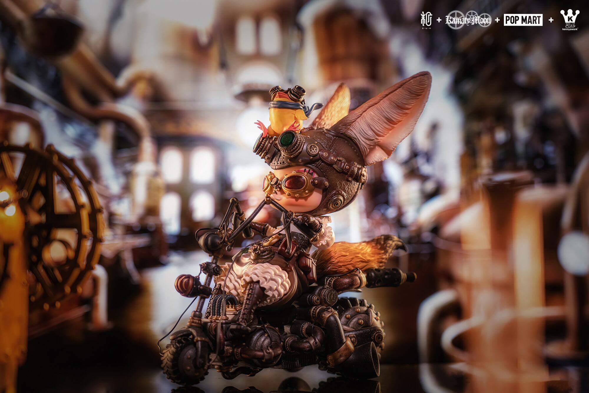 Steampunk Bike Lovely Molly 限定収蔵版｜鎌田光司×Kenny Wong | sumart