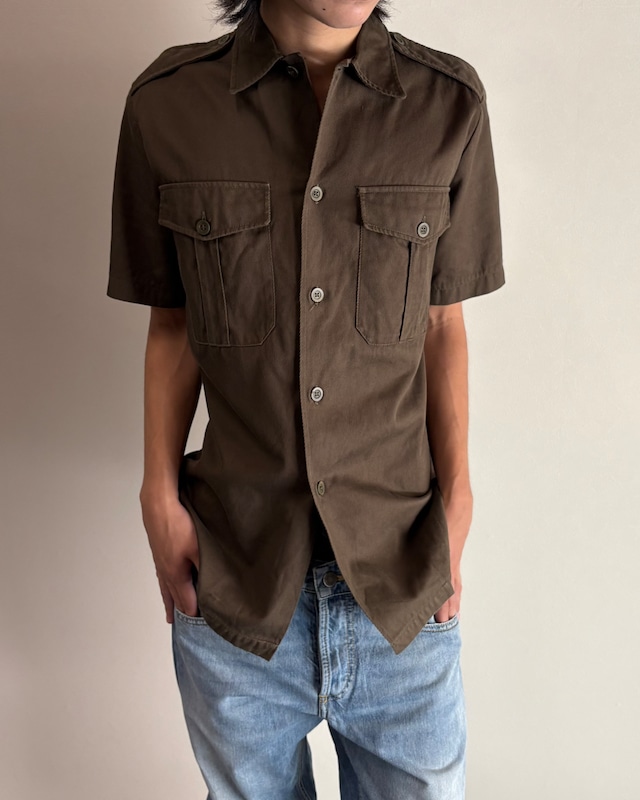 【APC】2 pocket military polo shirt