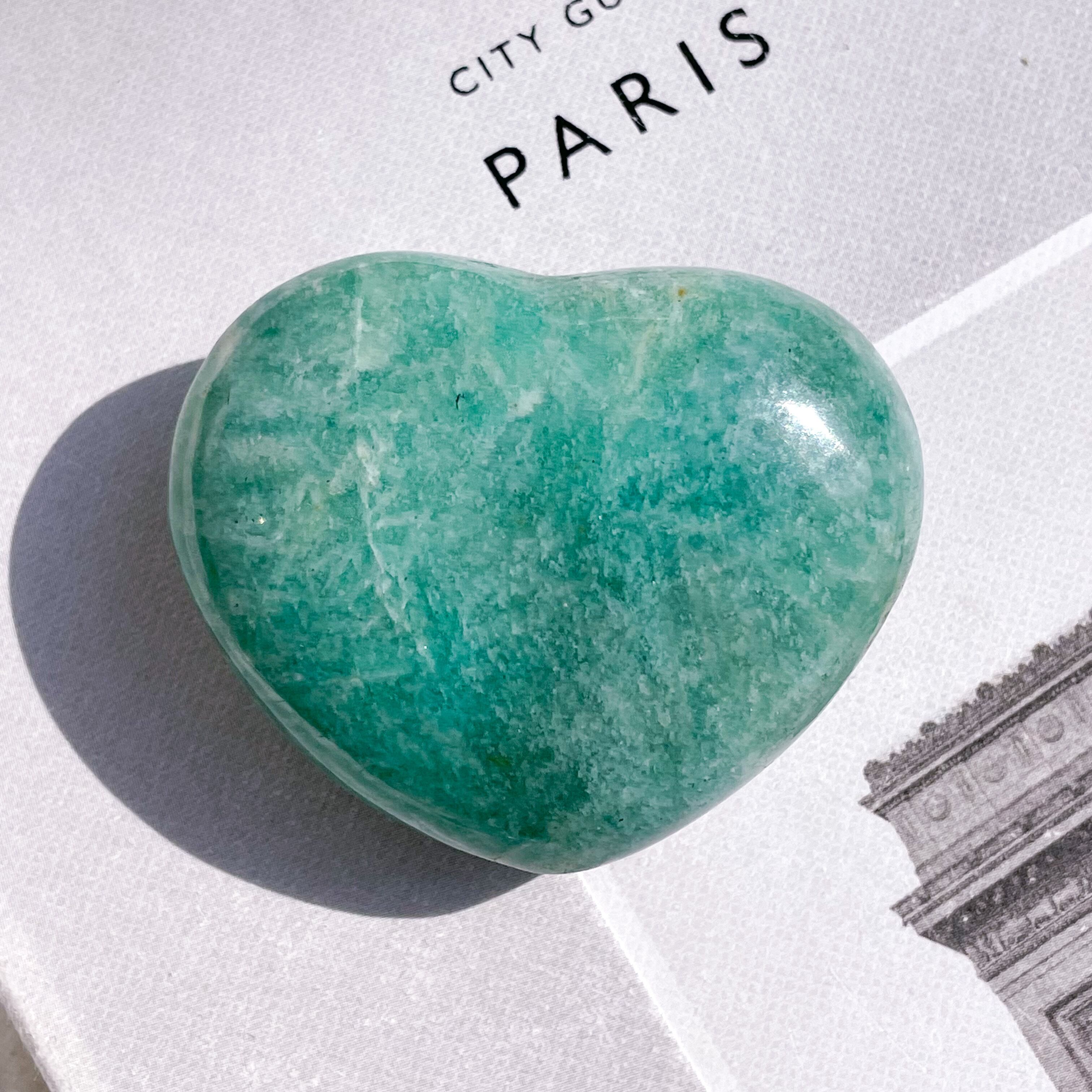 Amazonite Heart 1 ✧ アマゾナイト