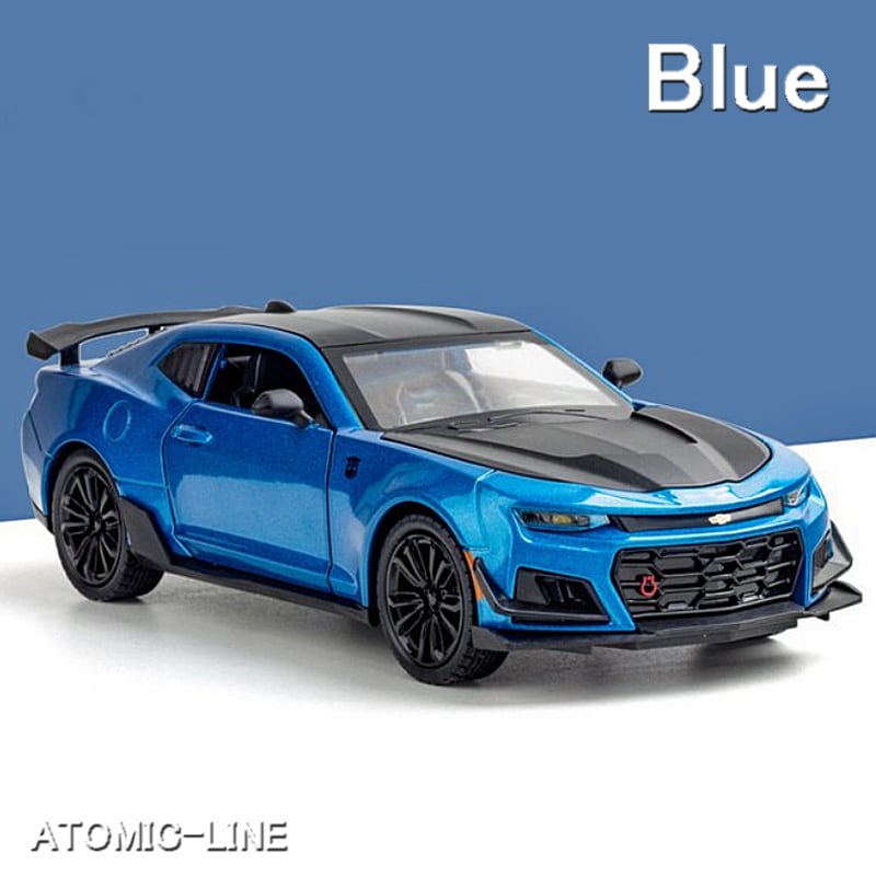 シボレー カマロ 1/24 ミニカー 全3色 ライト点灯 エンジンサウンド