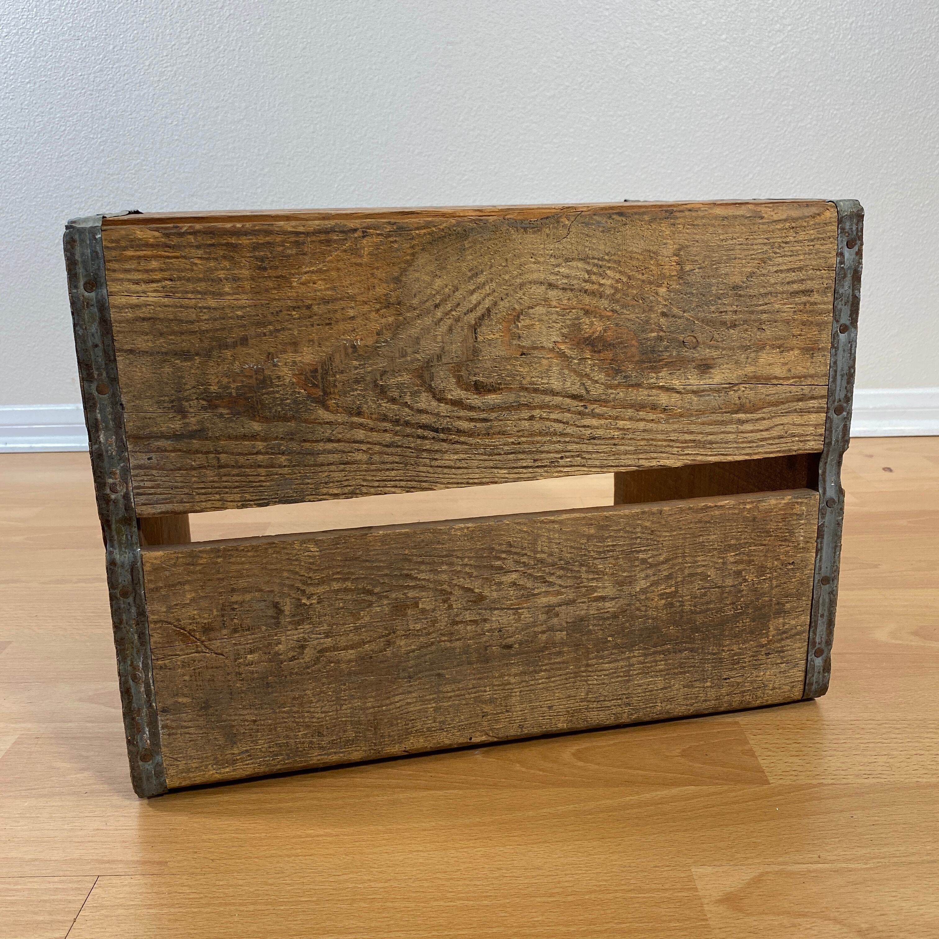 816 【1947年4月製造】ビンテージ 木箱 7UP 収納ボックス