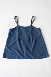 【suie】Layered Ring Camisole/レイヤードリングキャミソール (ネイビー)