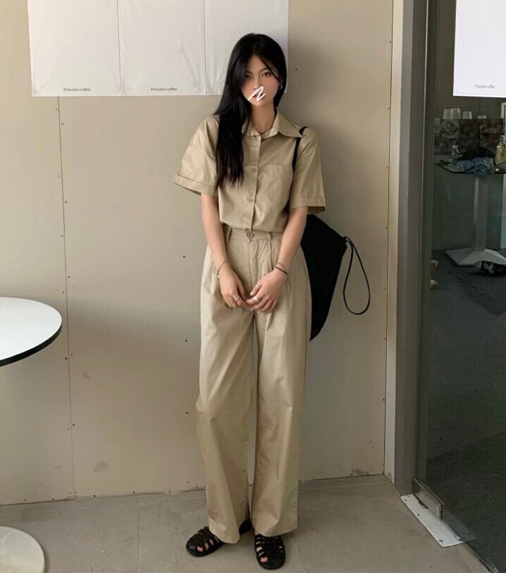 スタイルサマーシャツ カジュアルパンツ 夏物 モンロー69753020327