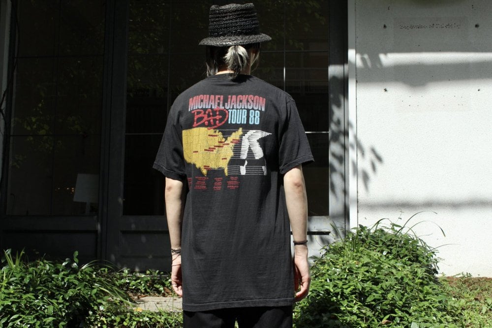 Michael Jackson [Michael Jackson] Vintage Tour T-shirt [1988s