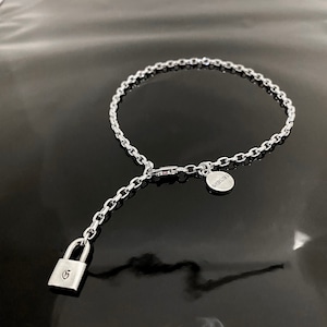 CHAIN ANKLET #2 [PADLOCK] / パドロック#2チェーンアンクレット