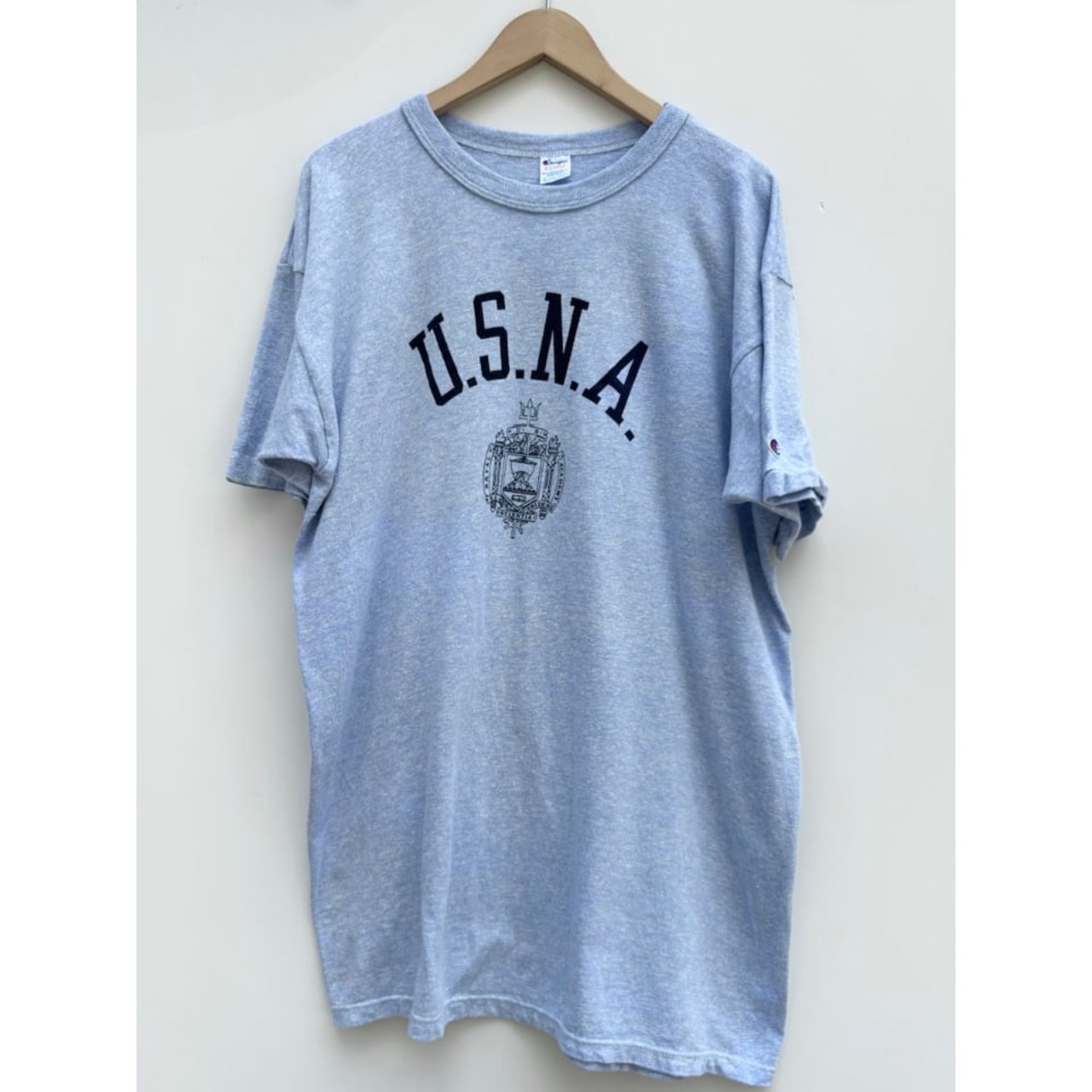 80s Champion "USNA" Tee MADE IN USA Size XL_1