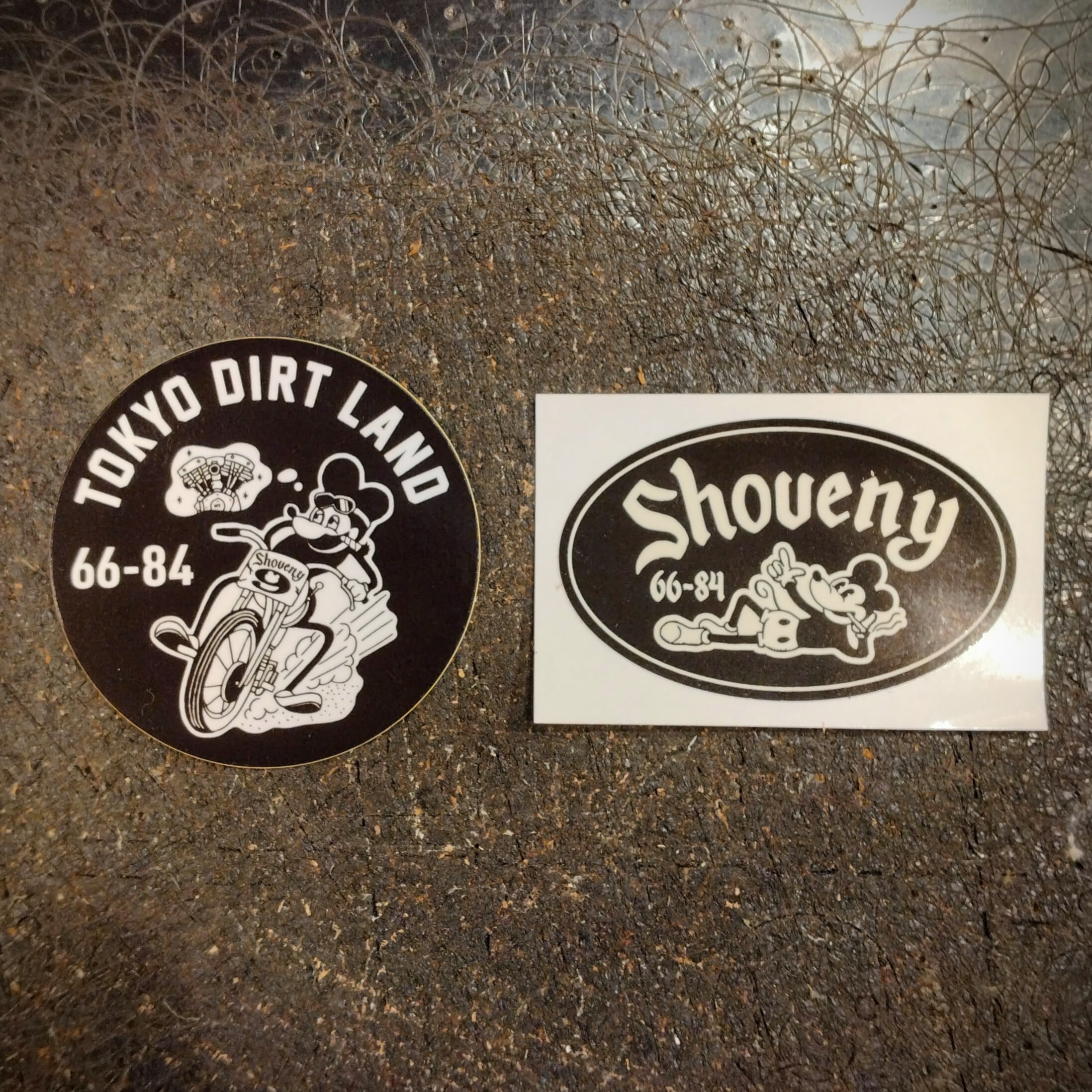 TDL  Shoveny Sticker Set 550yen オナッキーステッカー TUSH GENERAL STORE