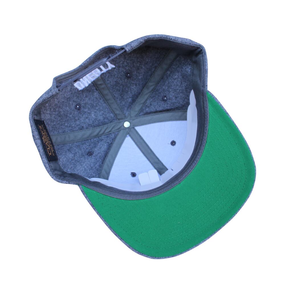 wool ストレートキャップ（グレー） | one8ty