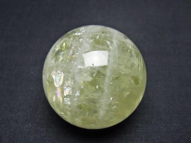シトリン 丸玉 32mm シトリンクォーツ スフィア 一点物 141-7795