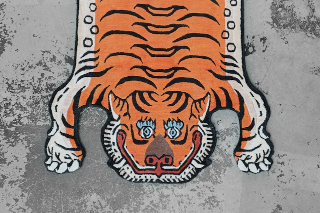 Tibetan Tiger Rug 《Sサイズ•シルク277》チベタンタイガーラグ