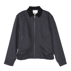 コーデュロイラペルジップブルゾン　960