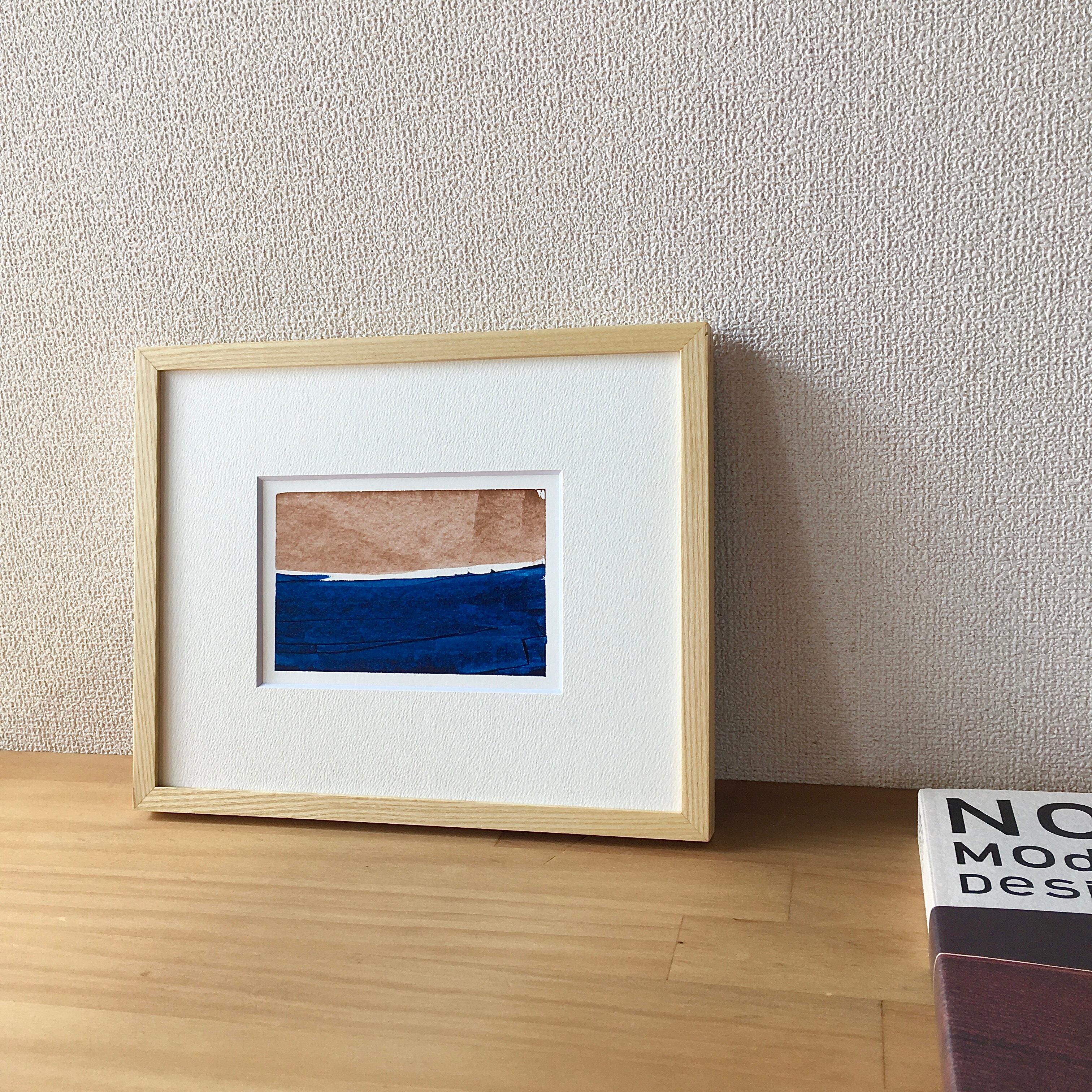 アクリル抽象画 約18cm x 18cm Action Painting〖 Free Yourself 〗抽象画 / アクリルボード2枚組