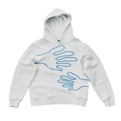 Handwaving hoodie ash grey