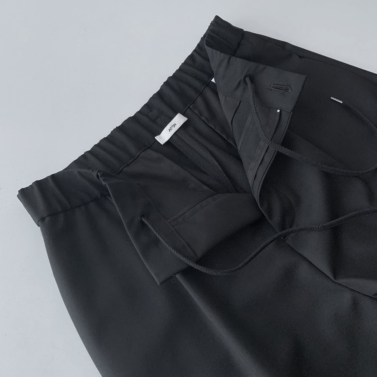 ATON】WOOL TROPICAL TAPERED EASY PANTS / PRAGCW0700 | eighty88eight