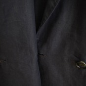 one f Linen Jacket Navy