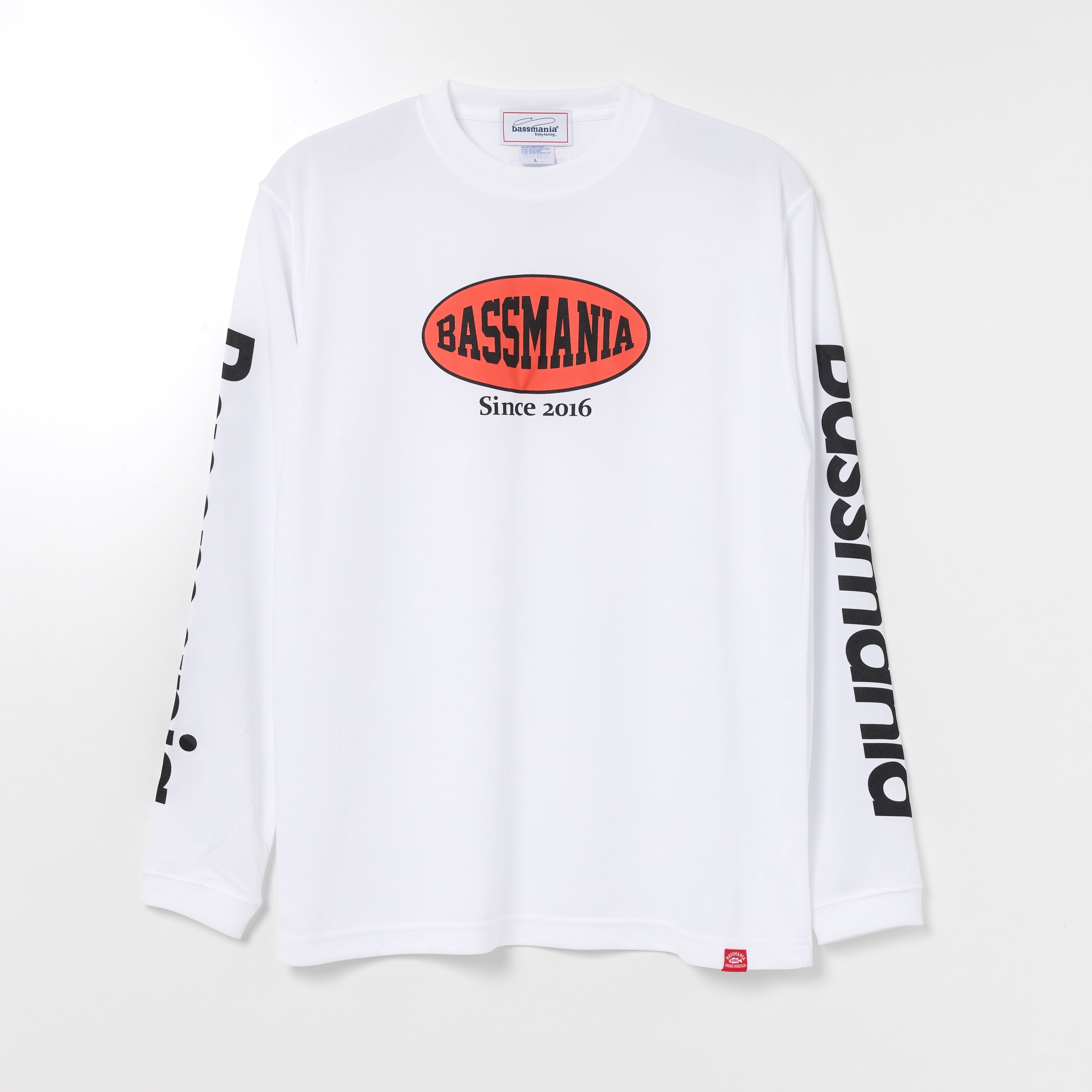 Mサイズ！ホワイト！バスマニア ドライTシャツ ロンT UV サマードライ Mサイズ！ホワイト！バスマニア ドライTシャツ ロンT UV サマー