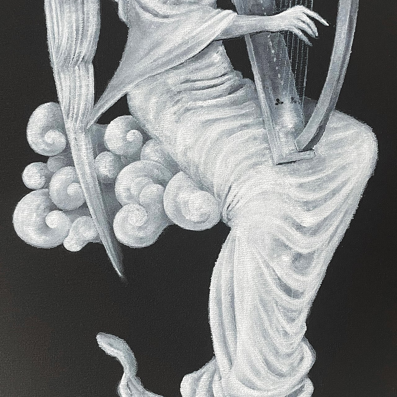 天使の楽奏 ゴシックハープ | miwadesign