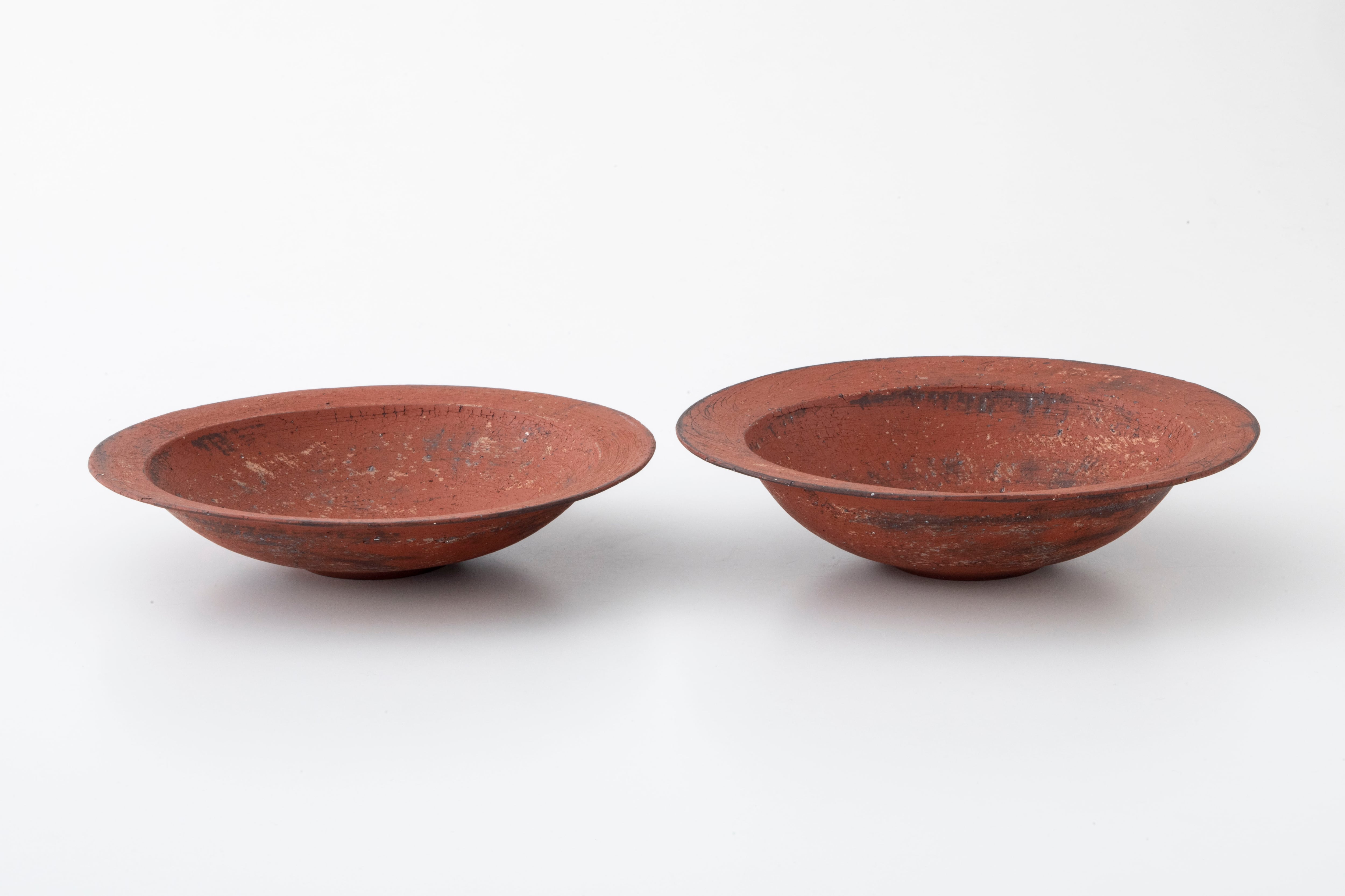 Rim bowl M / 浅：赤 (08) / 大澤 哲哉 | Community Store TO SEE