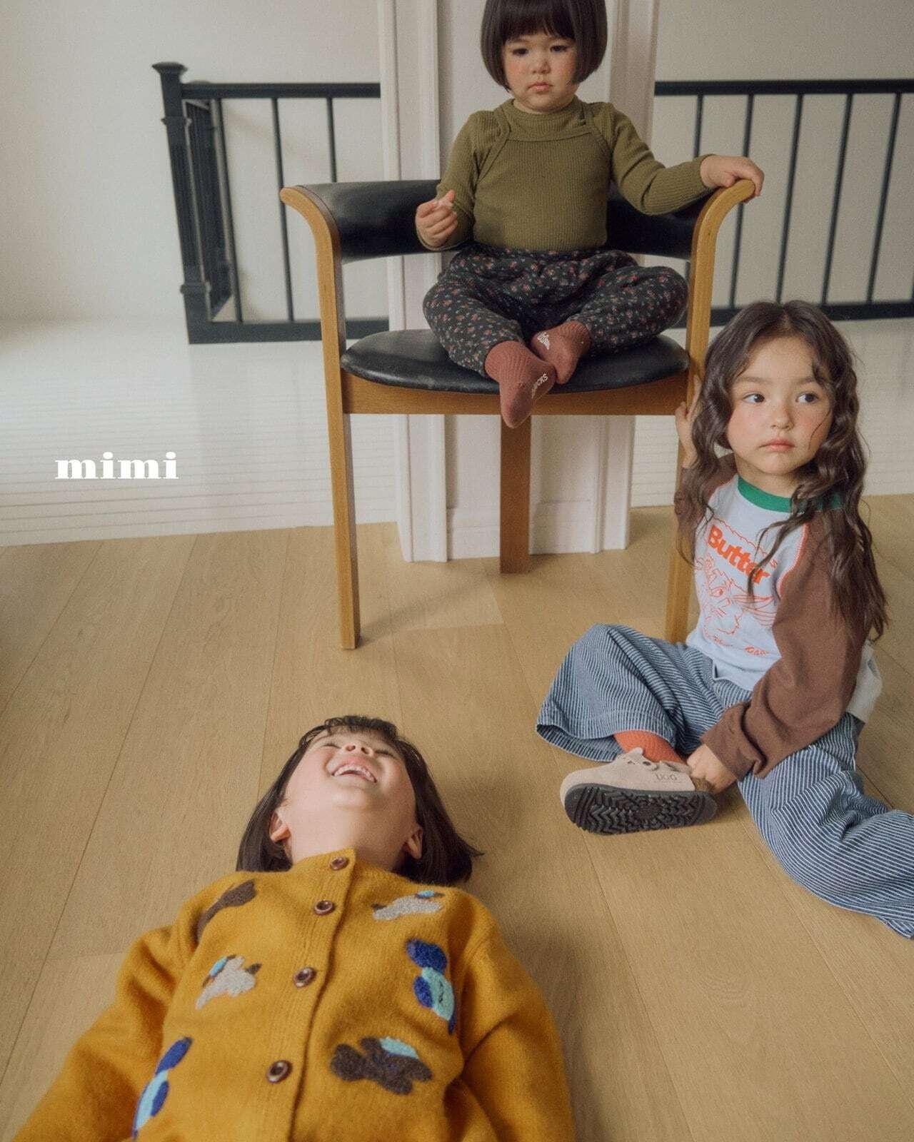 韓国子供服 / 26Autumn / 〖取寄〗By MiMi / フラワーフリルジョガーパンツ / キッズ服 / ジュニア服*XS~XXL*