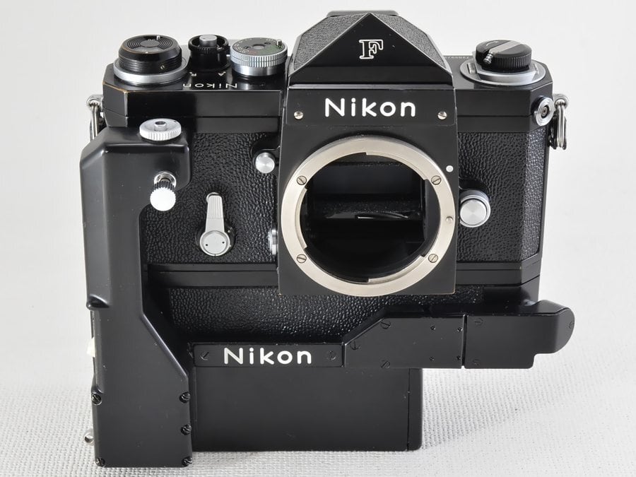 ☆並品☆ニコン NIKON F アイレベルブラック＋ F36モータードライブ-