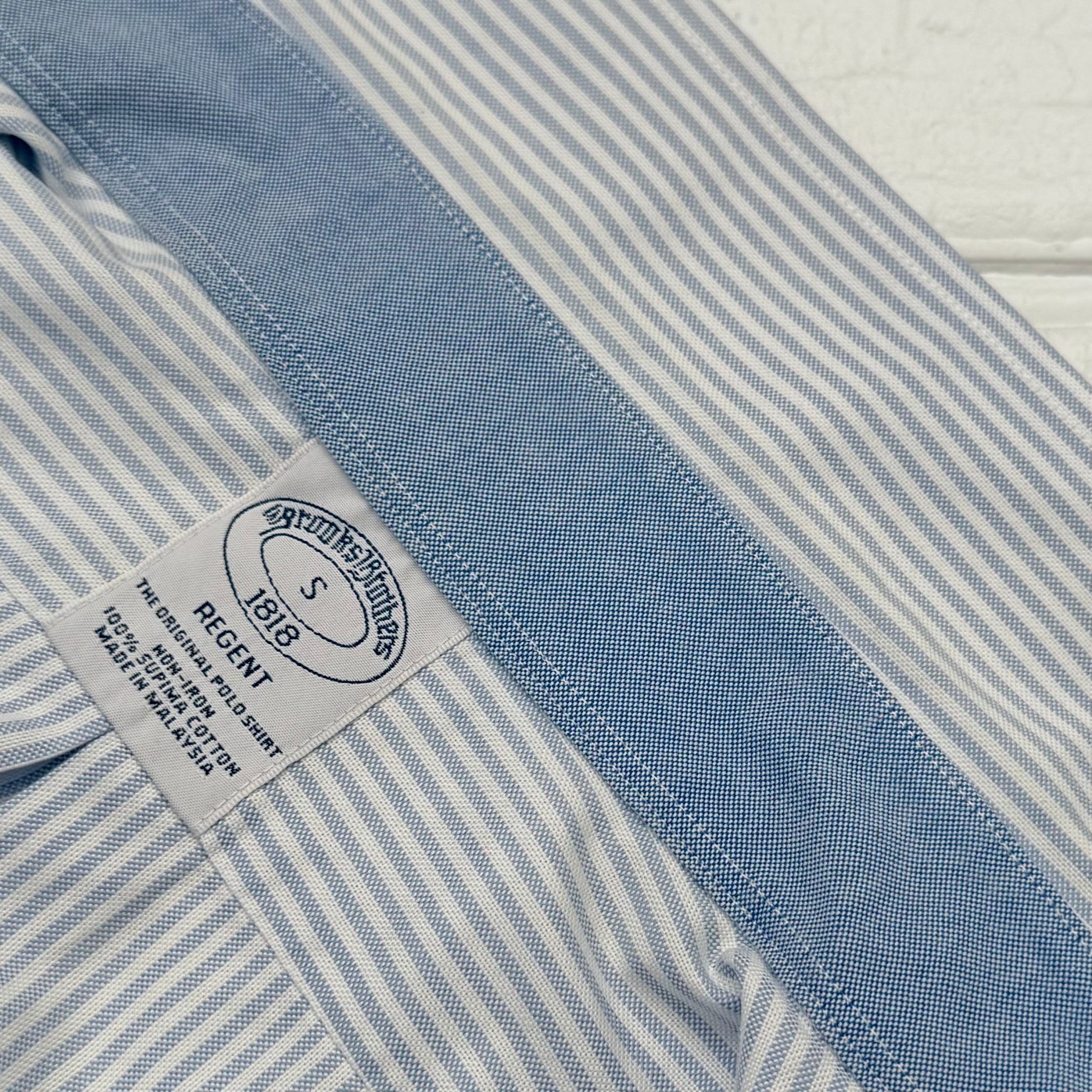 Brooks Brothers キャンディストライプ オックスフォードボタンダウン
