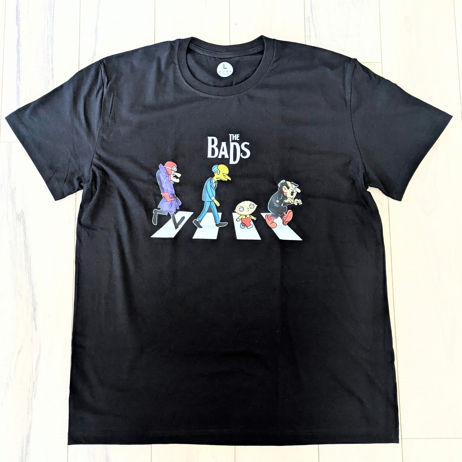 【 The BADS 】Abbey Road / アビーロード / アビイ・ロード / 映画Tシャツ / 80'90' MOVIE / Tシャツ〚アメリカン雑貨 アメトイ〛