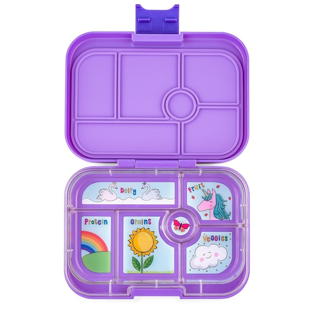 Yumbox (ヤムボックス）leakproof お弁当箱 660ml Original (Mサイズ)  - ブルー- 宇宙