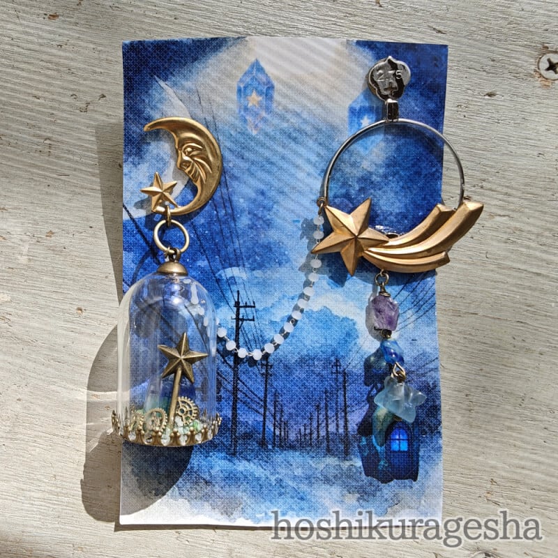 ピンブローチ - 僕の秘密基地 - 星海月舎 - no1-hks-02