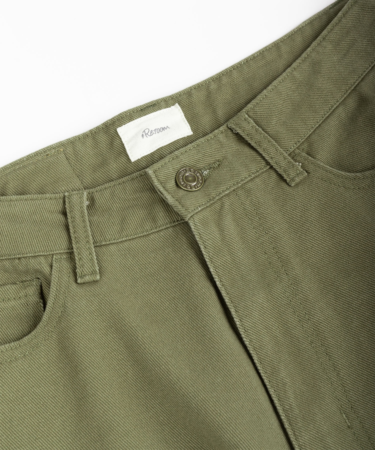 【#Re:room】COLOR SWITCHING WIDE CHINO［REP235］