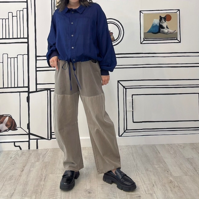 ディニテコリエ 切替カーブパンツ