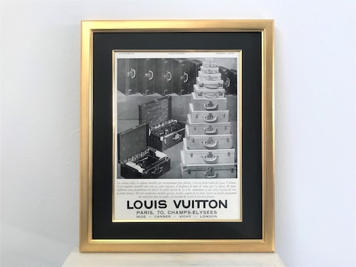 1931 LOUIS VUITTON Travel Trunk French advertisement